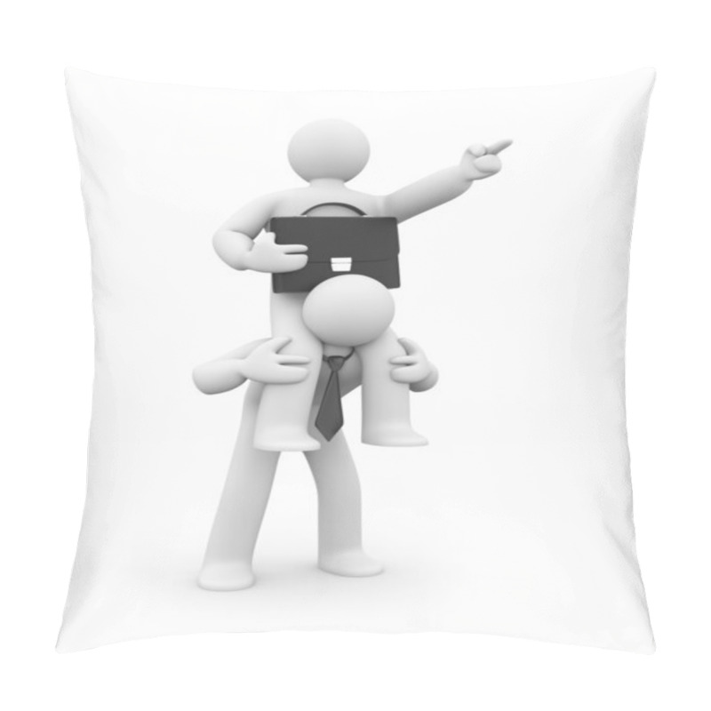 Personality  The Employer Rides On Employee Pillow Covers