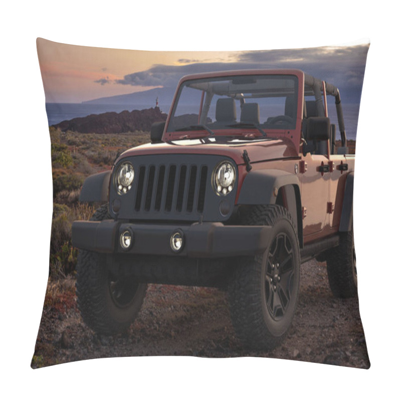 Personality  Jeep Wrangler Willys Wheeler Edition Pillow Covers