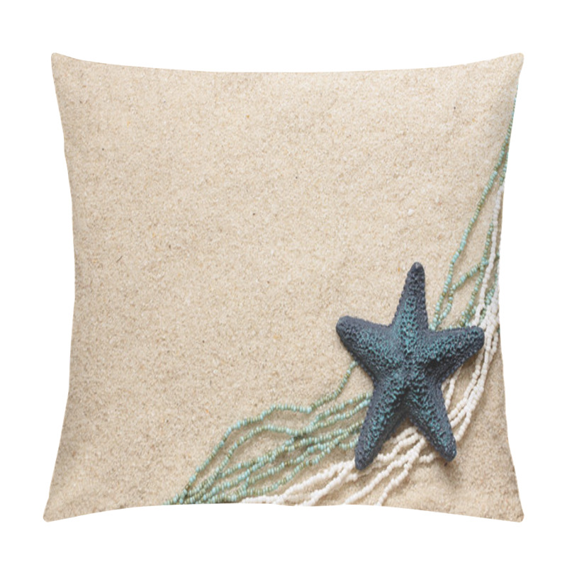 Personality  Background With Seafish And Beads Pillow Covers