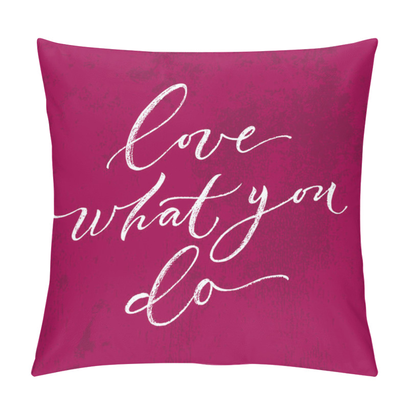 Personality  Love What You Do Card Pillow Covers