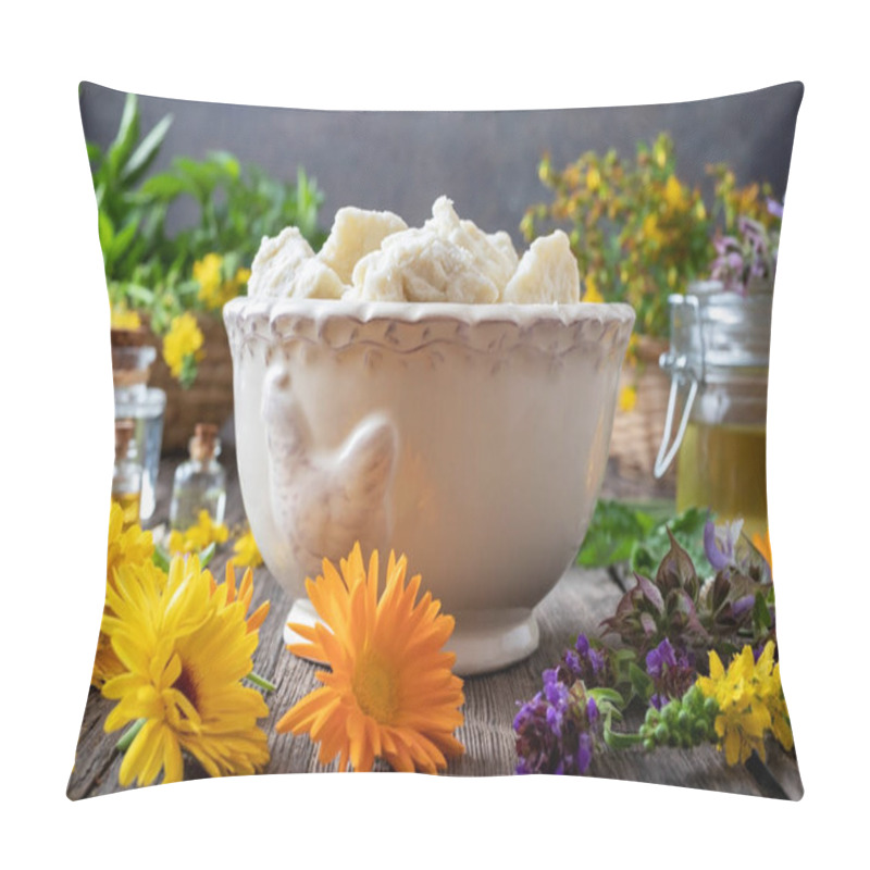 Personality  Shea Butter, Medicinal Herbs And Essential Oils Pillow Covers