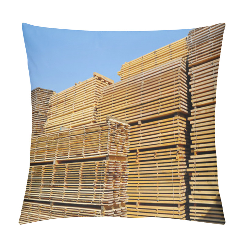 Personality  Lumber Yard Pillow Covers