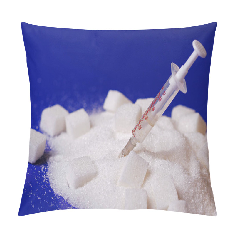 Personality  Insulin Injection White A Pile Of Sugar Pillow Covers