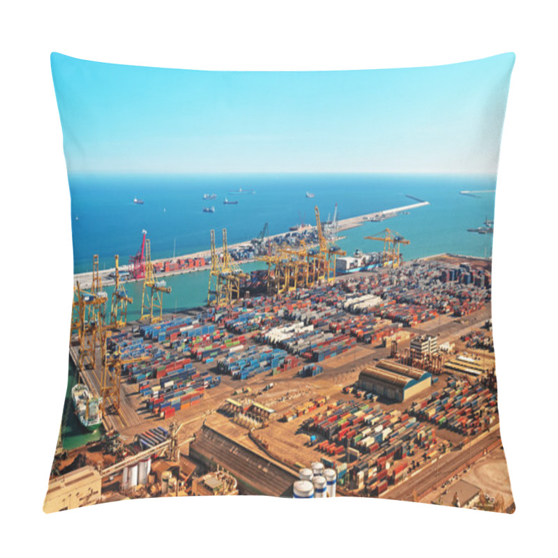 Personality  Port De Barcelona Pillow Covers