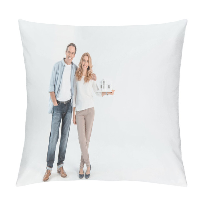 Personality  Couple With House Model Pillow Covers