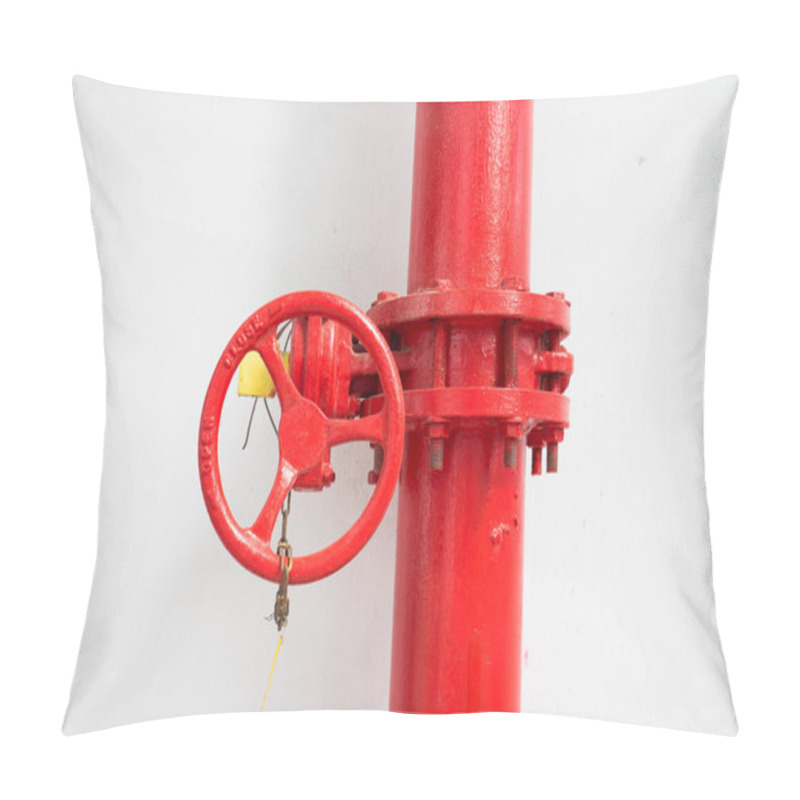 Personality  Firefighter Water Pipe With Manual Valve Pillow Covers