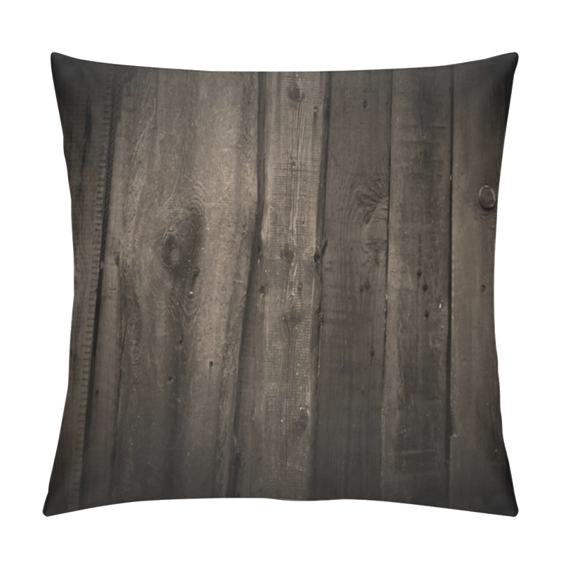 Personality  Dark Wood Background Pillow Covers