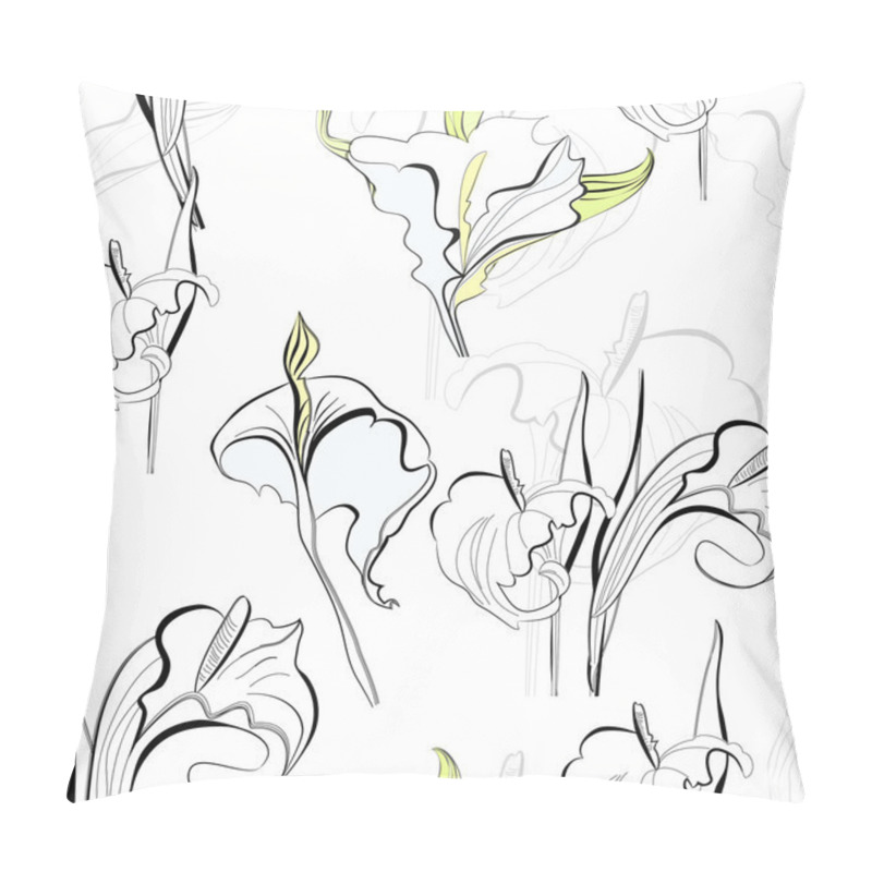 Personality  Seamless Background Pillow Covers