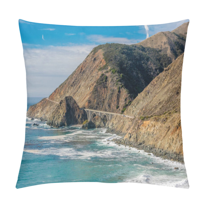 Personality  Pacific Coast Landscape Pillow Covers