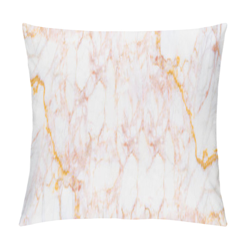 Personality  Marble Texture Gold, White, Pink Luxury Background Pillow Covers