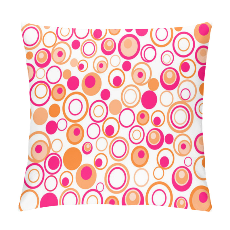 Personality  Retro Circle Pattern Pillow Covers