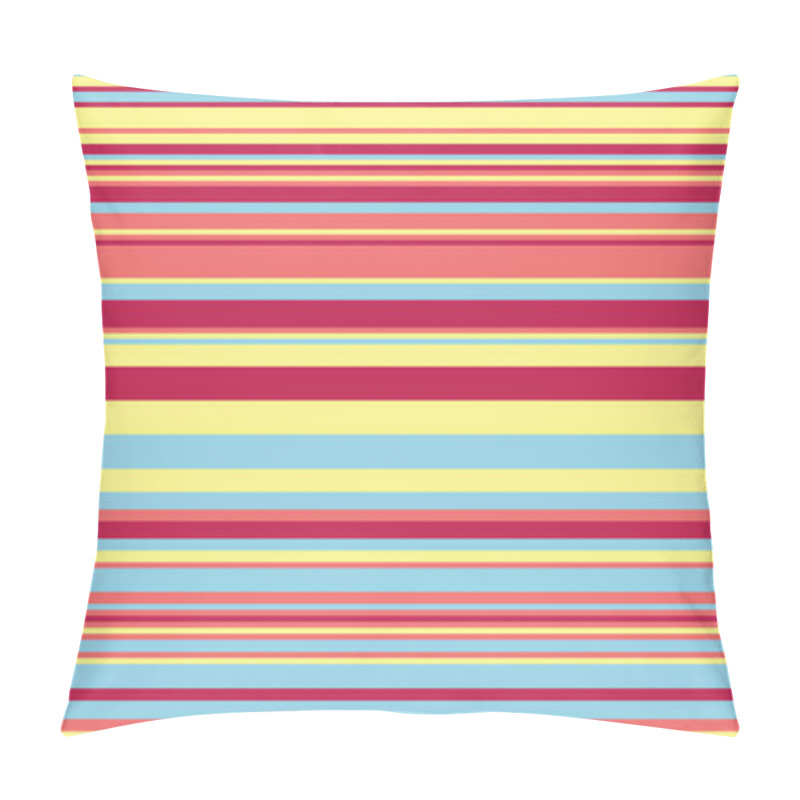 Personality  Vibrant Horizontal Stripes In Pastel And Bold Hues.  Perfect For Backgrounds, Textiles, Website Design, Or Any Project Needing A Cheerful, Modern Aesthetic. Pillow Covers