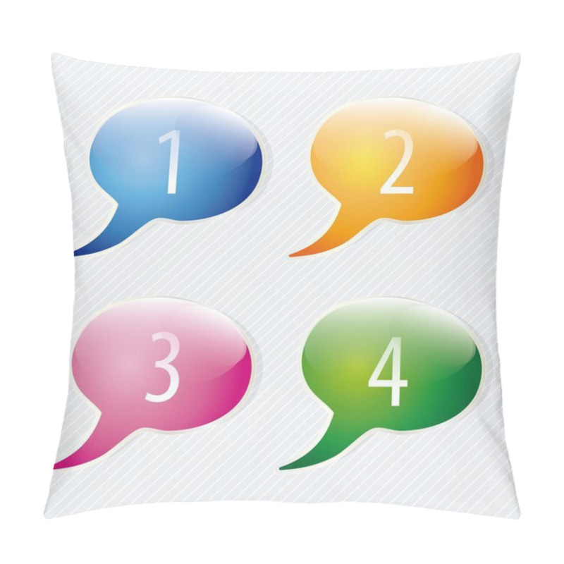 Personality  Numbers Icons Pillow Covers