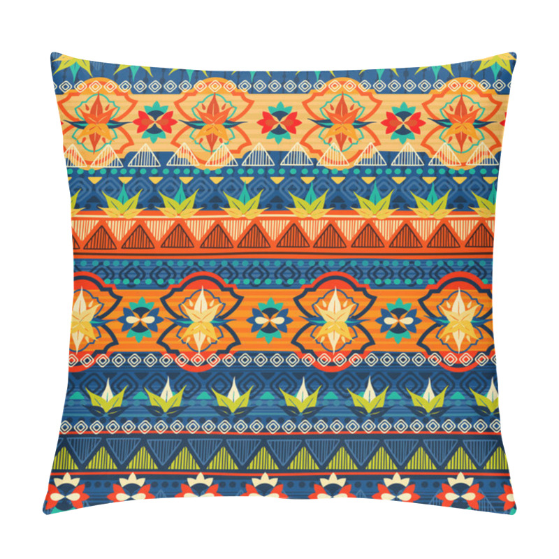 Personality  Tribal Seamless Pattern. Pillow Covers