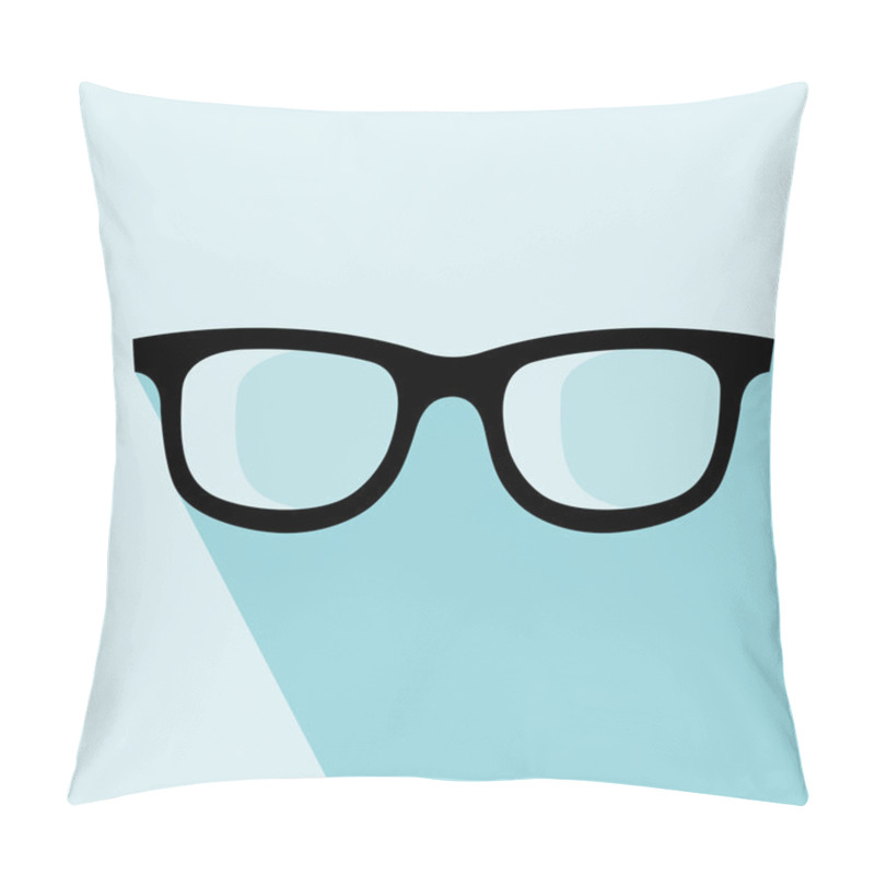 Personality  Glasses Icon Pillow Covers