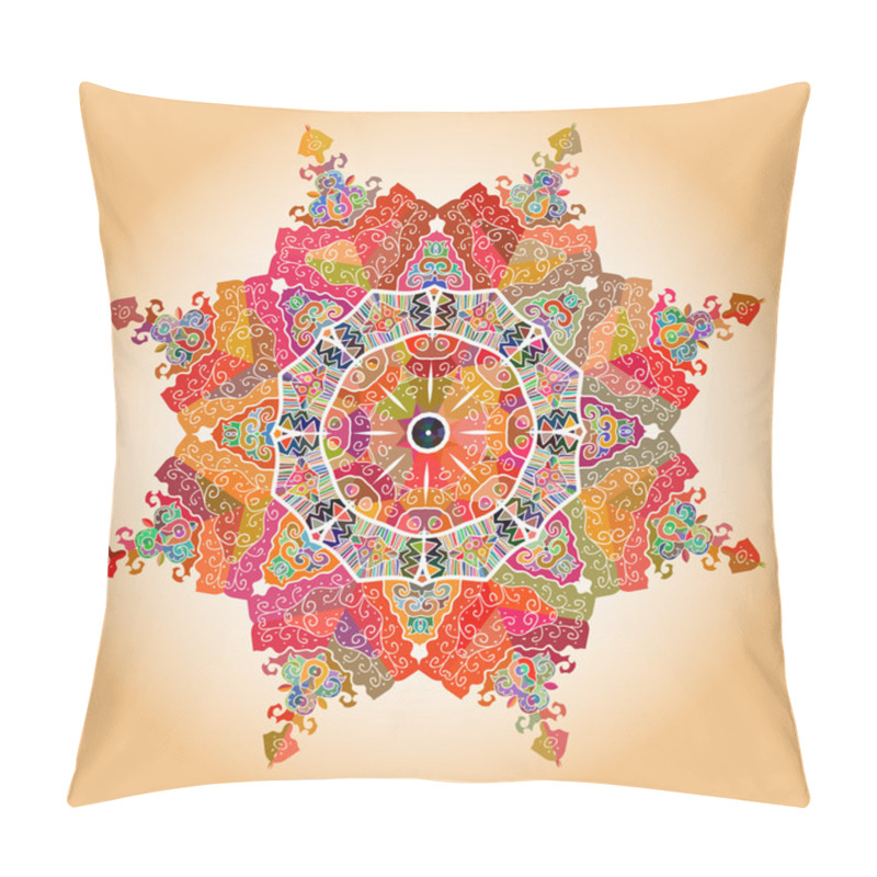 Personality  Oriental Mandala Motif Pillow Covers