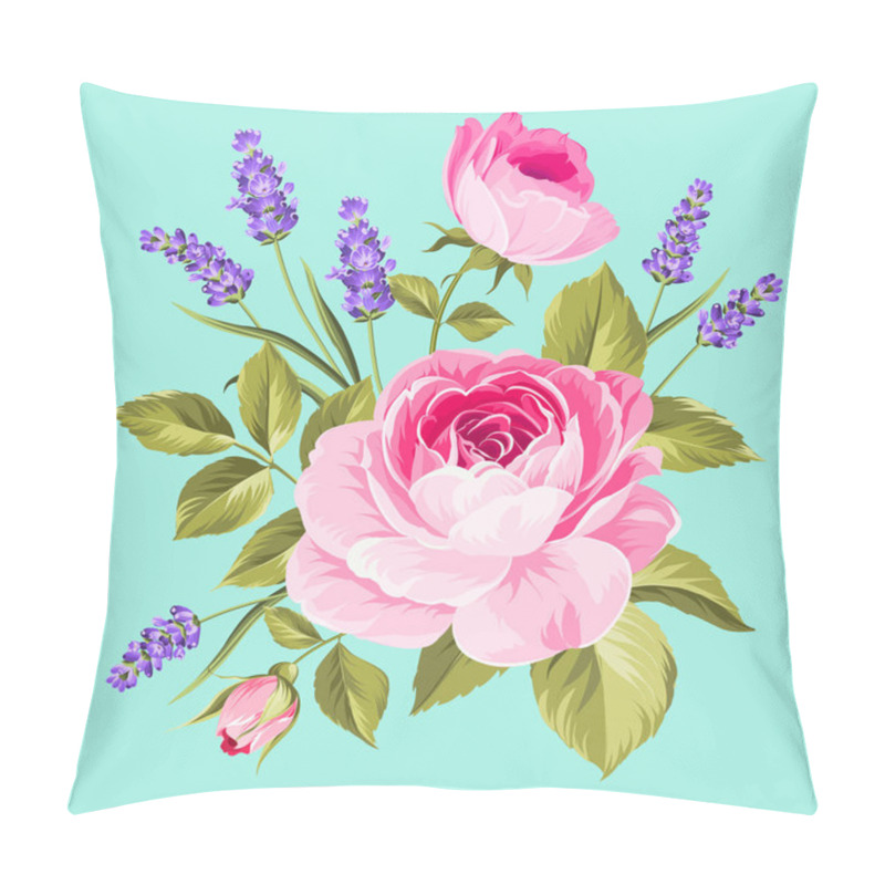 Personality  Spring Flowers Bouquet. Pillow Covers