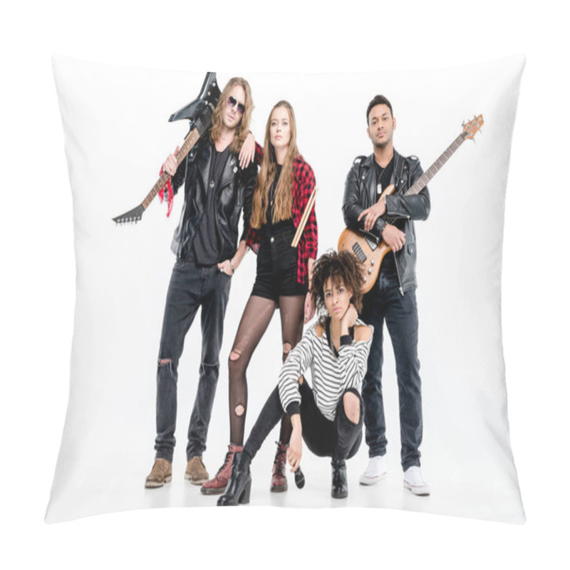 Personality  Young Rock Band  Pillow Covers