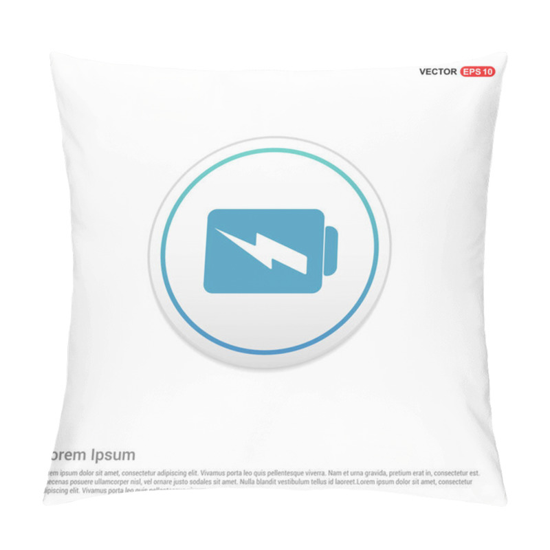 Personality  Battery Charge Icon Pillow Covers