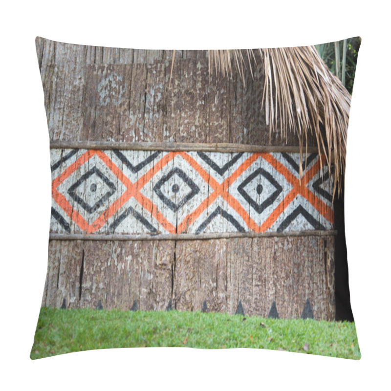 Personality  Indian Hut In Brasil. Pillow Covers