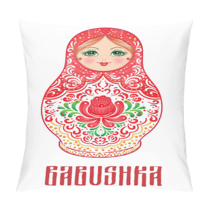 Personality  Matryoshka Traditional Russian Doll  Pillow Covers