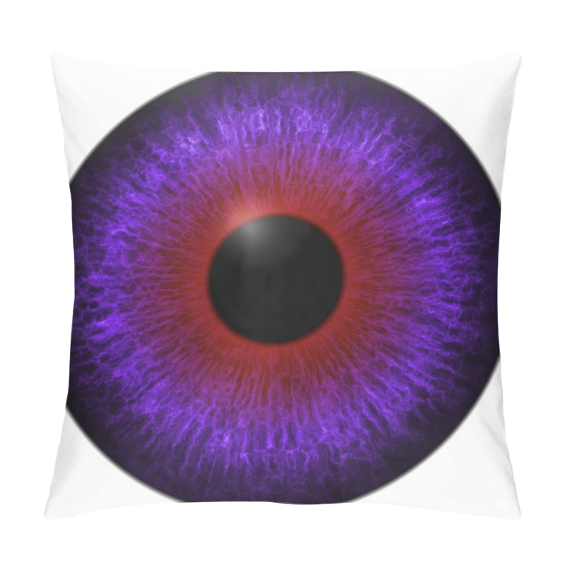 Personality  Eye Iris Generated Hires Texture Pillow Covers