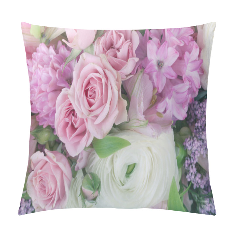 Personality  Amazing Flower Bouquet Arrangement Close Up Pillow Covers