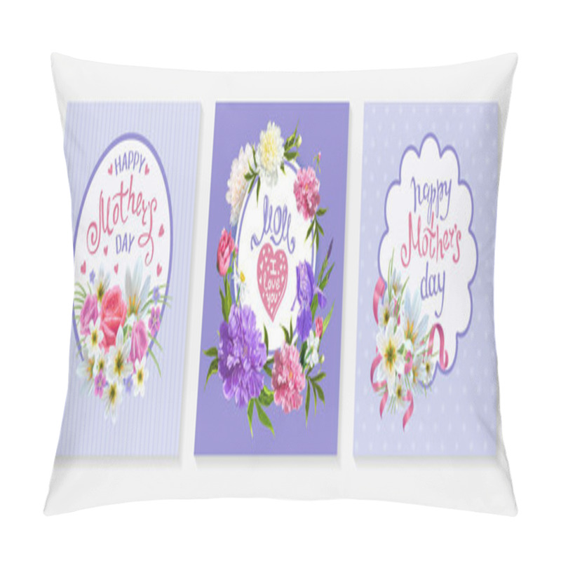 Personality  Set Cards Mothers Day Pillow Covers