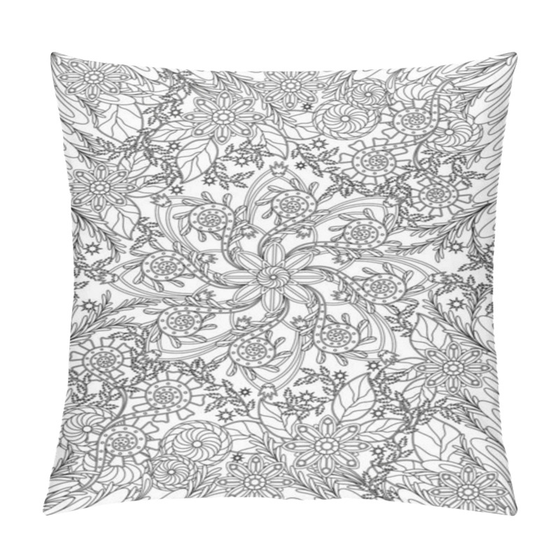 Personality  Flowerdoodles3_SS Pillow Covers