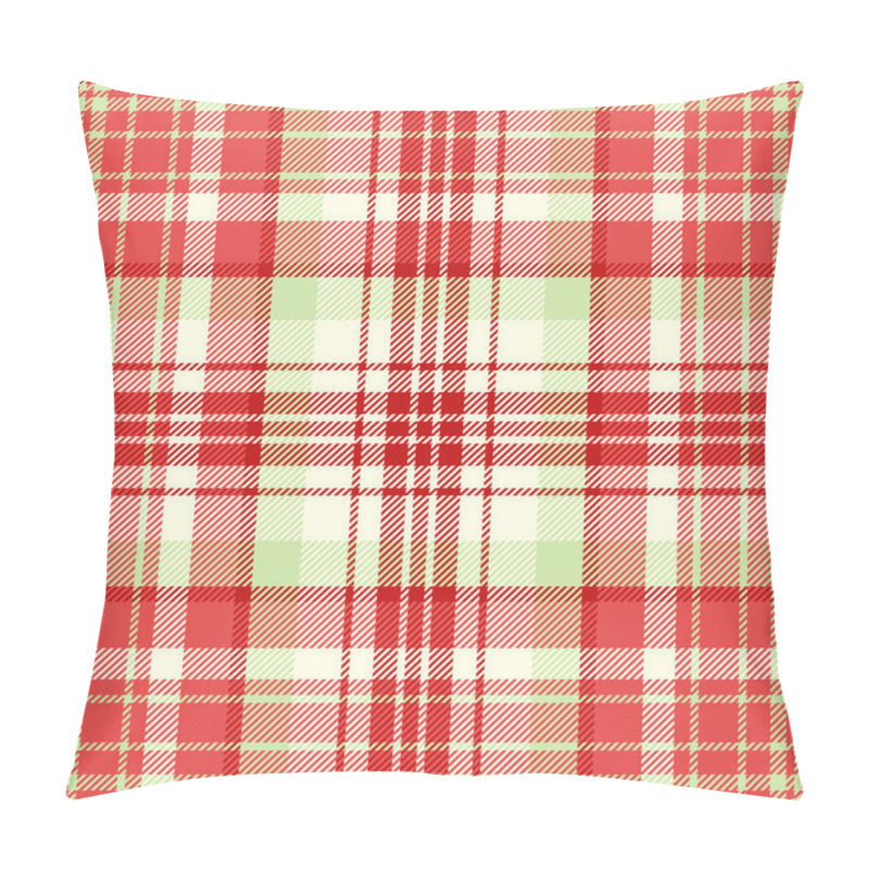 Personality  Classic Plaid Pattern Of Diagonal Ornament Stripes Pillow Covers