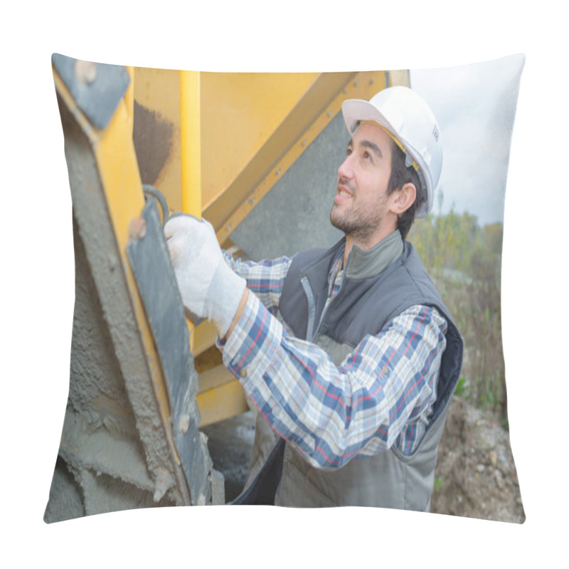 Personality  On Construction Site And Construction Pillow Covers