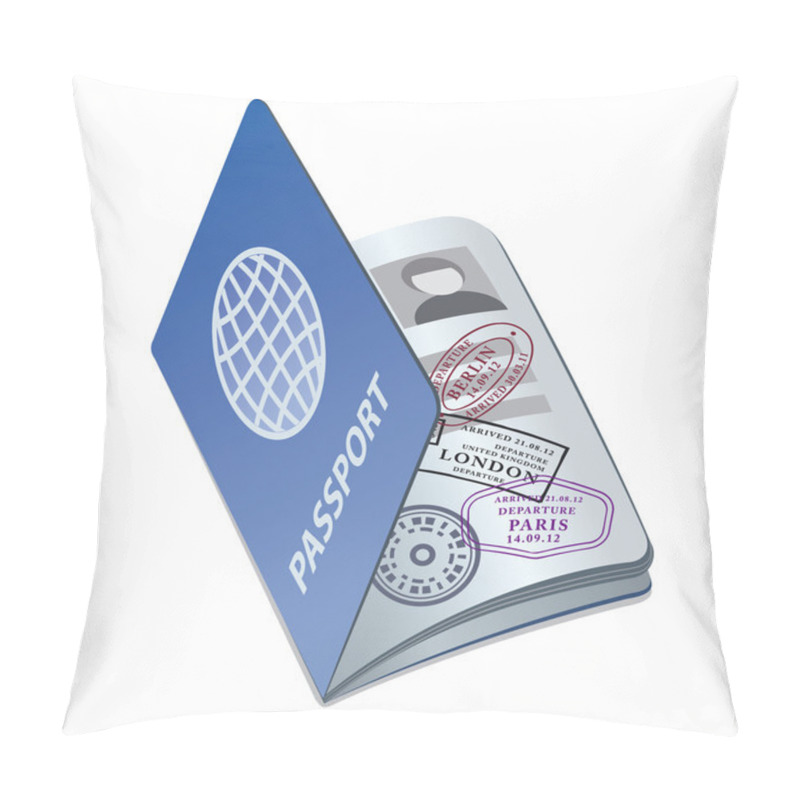 Personality  passport pillow covers