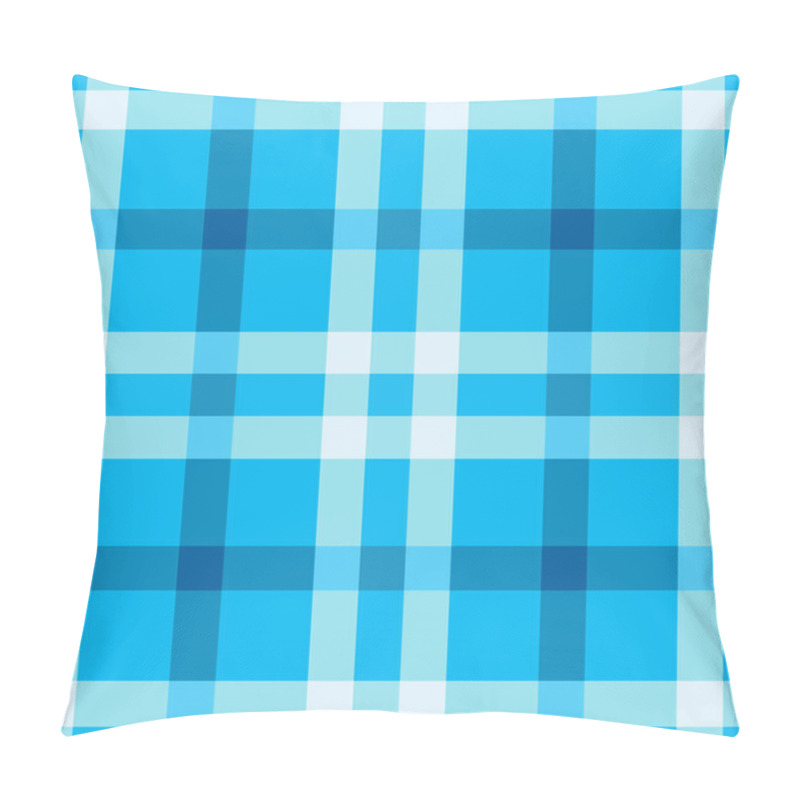 Personality  Tartan Fabric Texture. Seamless Pattern. Vector Illustration.  Pillow Covers