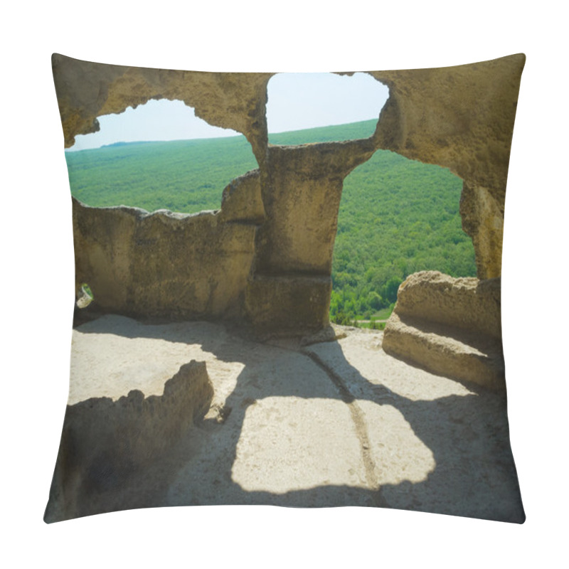 Personality  Cave City Eski-Kermen, Crimea, Ukraine Pillow Covers