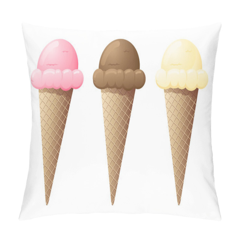 Personality  Ice Cones Pillow Covers