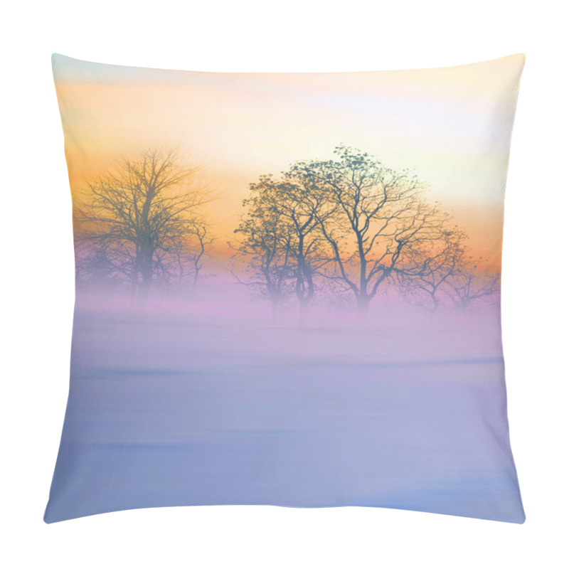 Personality  Beautiful Twilight Landscape  Pillow Covers