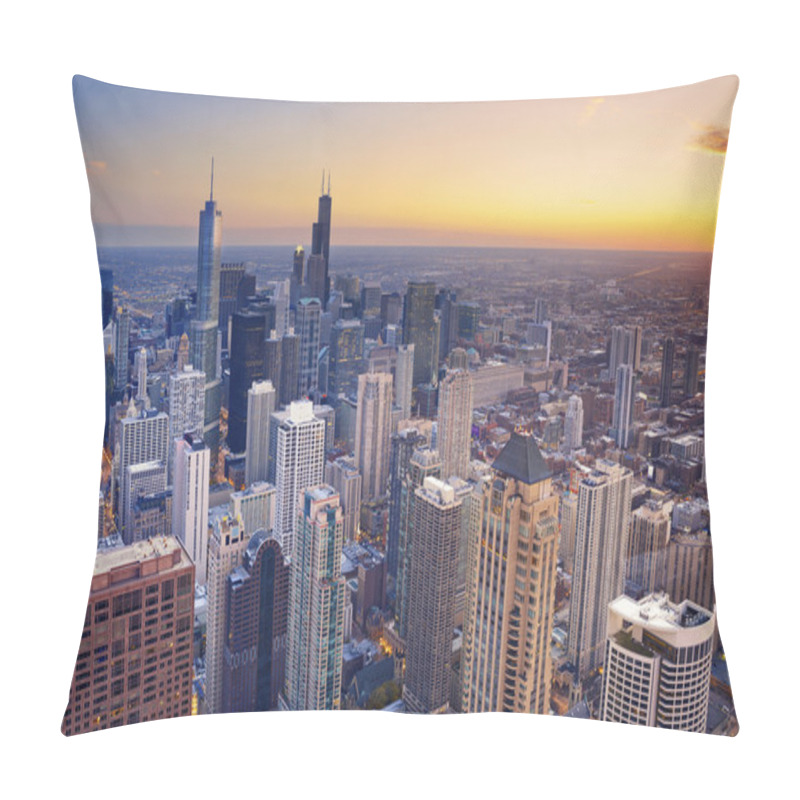 Personality  Chicago. Pillow Covers