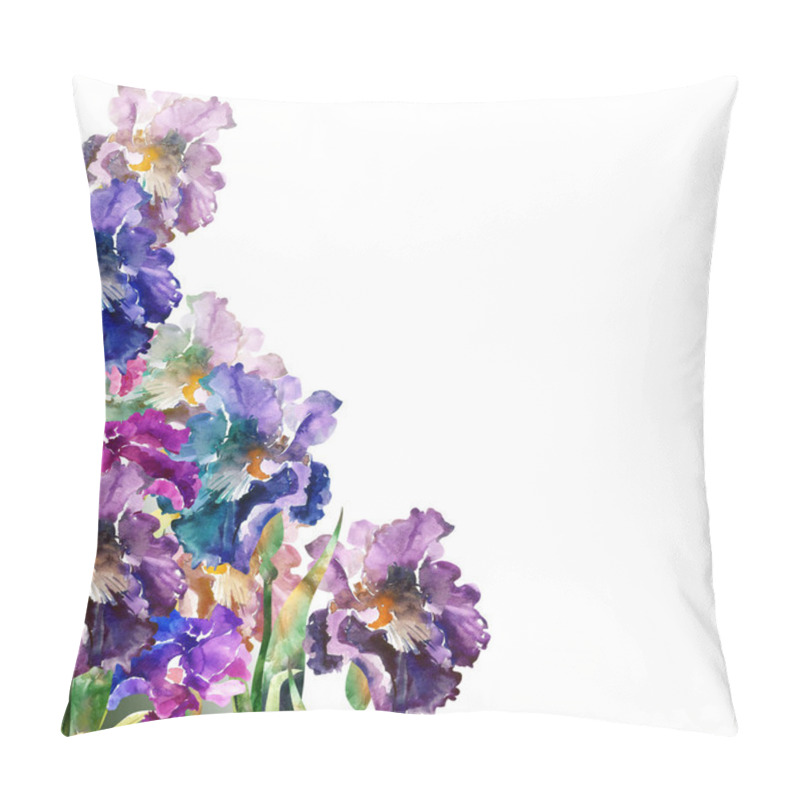 Personality  Decorative Background With Flowers Pillow Covers