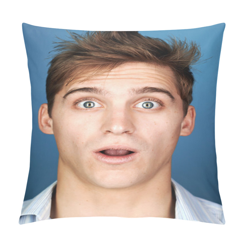 Personality  Funny Face Man Pillow Covers