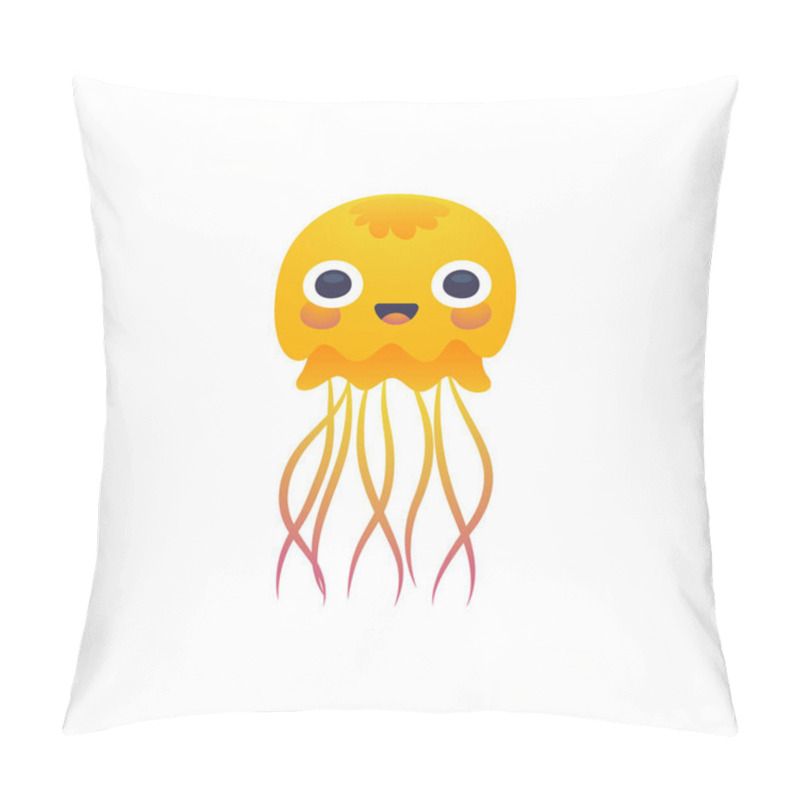 Personality  Adorable Jellyfish Character Pillow Covers