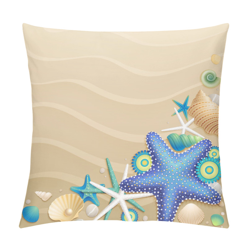 Personality  Sand Background Pillow Covers