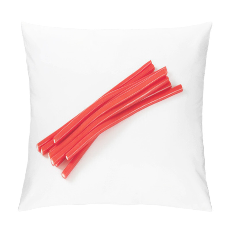 Personality  Soft Strawberry Candy Sticks Pillow Covers