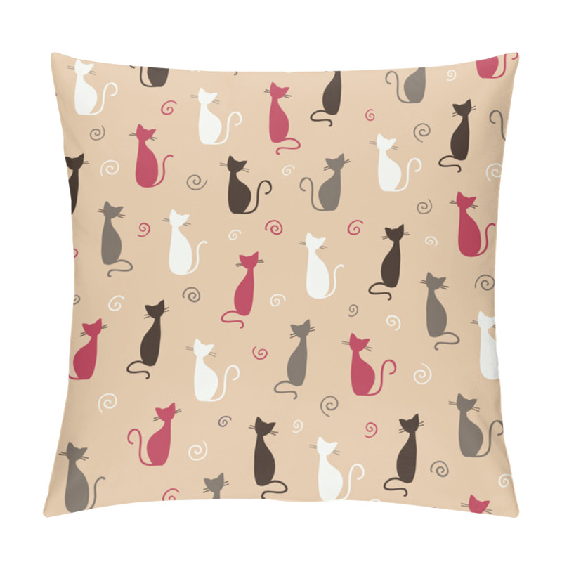 Personality  Cats Pattern Pillow Covers