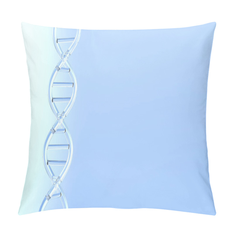 Personality  3D Illustration Chemistry Dna  Pillow Covers