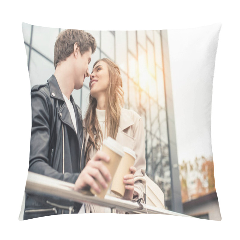 Personality  Boyfriend Going To Kiss Girlfriend Pillow Covers