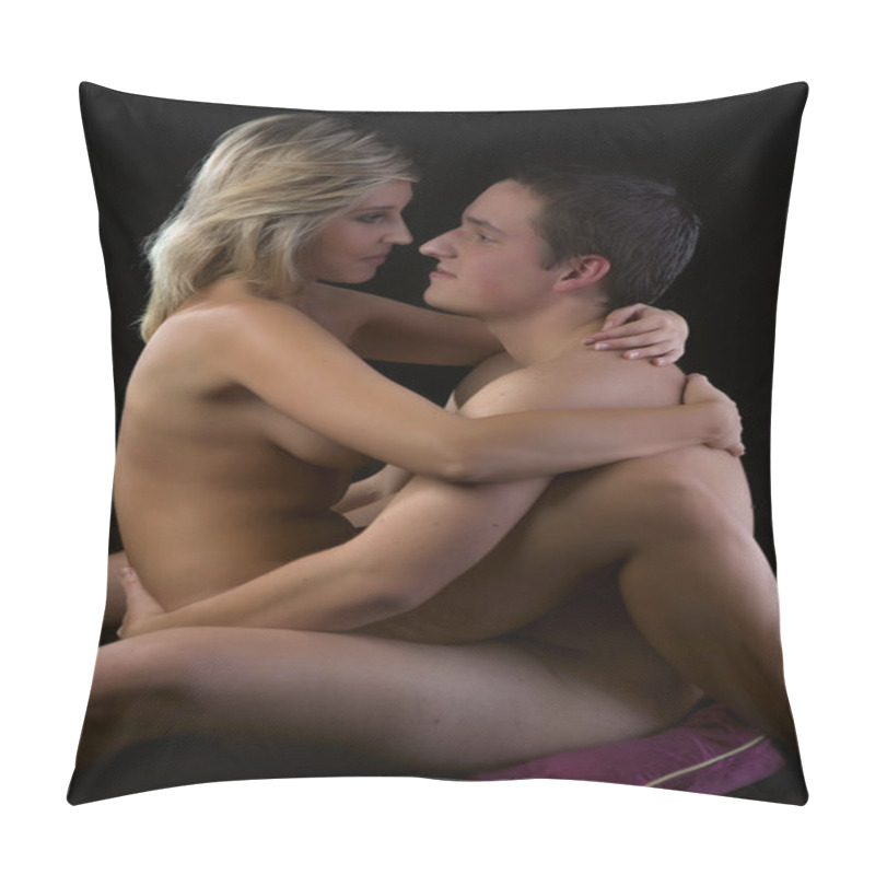 Personality  Couple In A Sensual And Sexy Position Pillow Covers