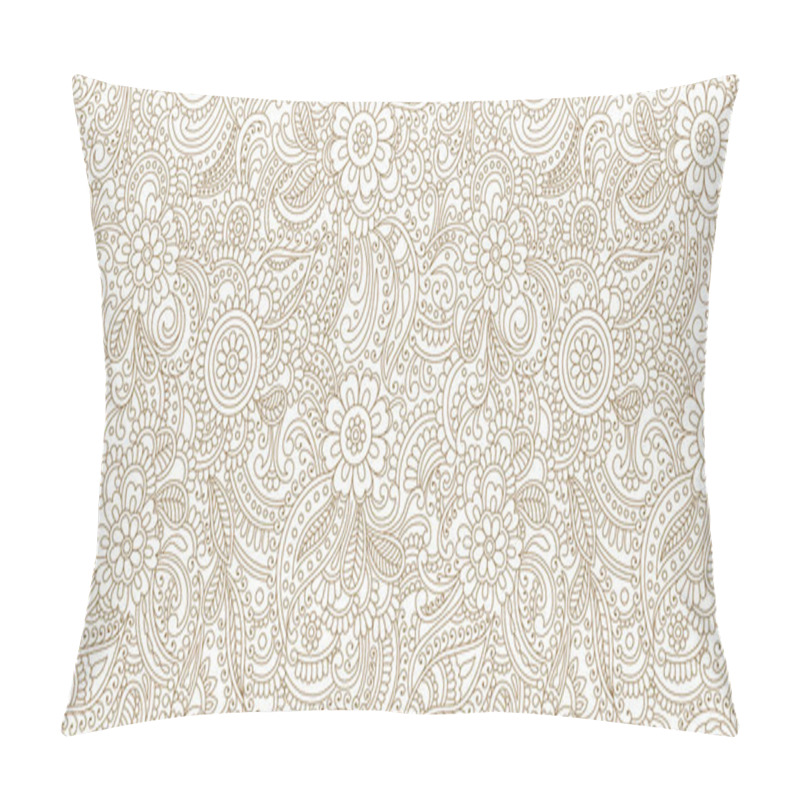 Personality  Seamless Royal Paisley Background Pillow Covers