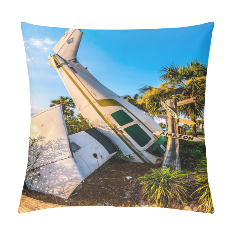 Personality  Crash Landed Airplane Pillow Covers