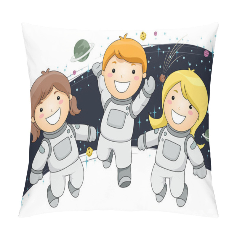 Personality  Astronaut Kids Pillow Covers