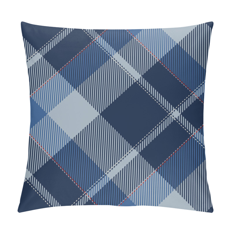 Personality  Tartan Scotland Seamless Plaid Pattern Vector. Retro Background  Pillow Covers